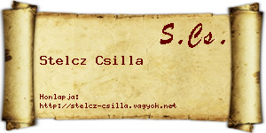 Stelcz Csilla névjegykártya